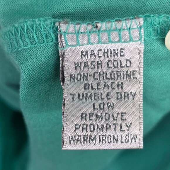 Mens Martin Green Polo Shirt Short Sleeve 100% Pima Cotton Size 3XL - Picture 3 of 7